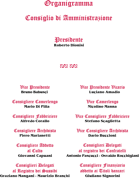 Statuto Confraternita 2016