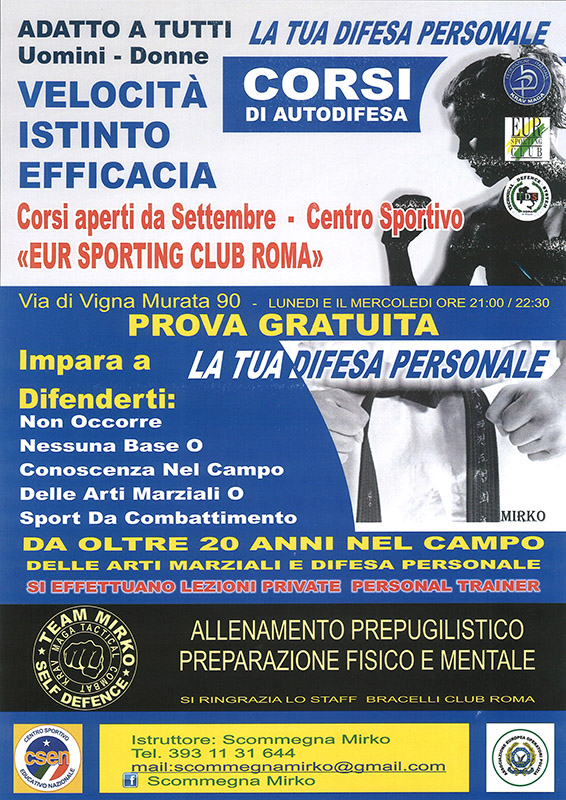 difesa personale