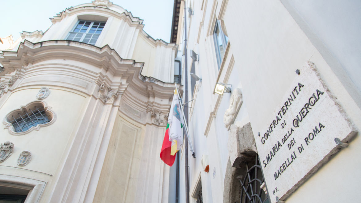 La Confraternita di Santa Maria della Quercia dei Macellai di Roma sospende tutti gli eventi