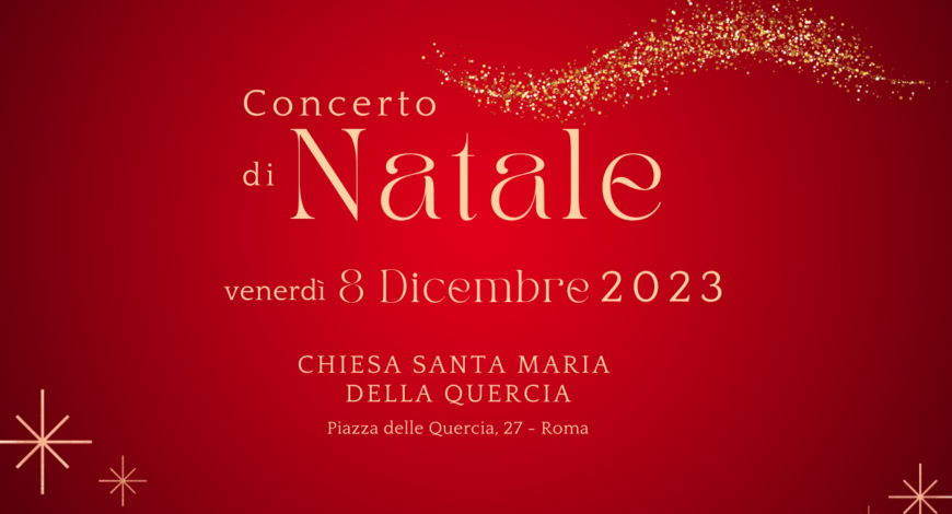 Concerto di Natale della Confraternita domenica 8 dicembre 2023